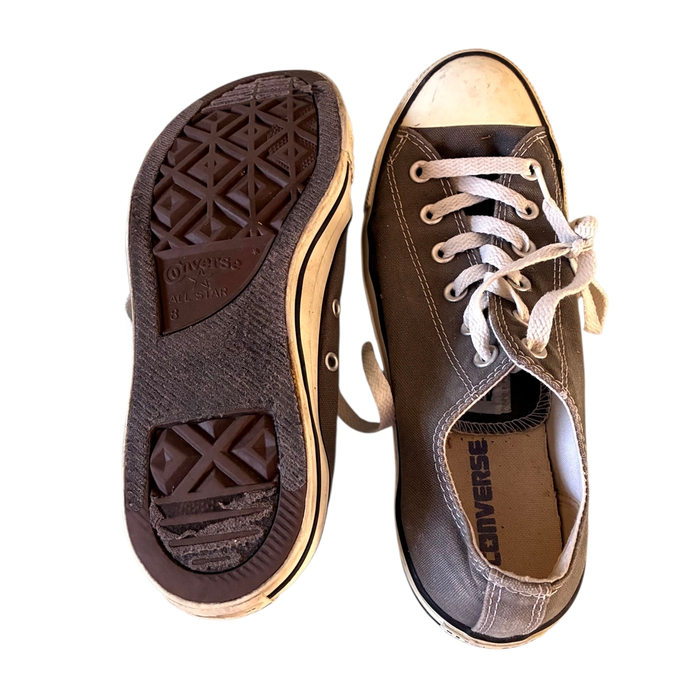 Converse Charcoal Low-Top Sneakers